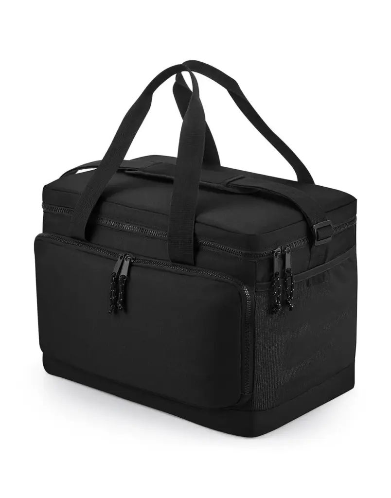 97429 - Recycled Large Cooler Shoulder Bag, black