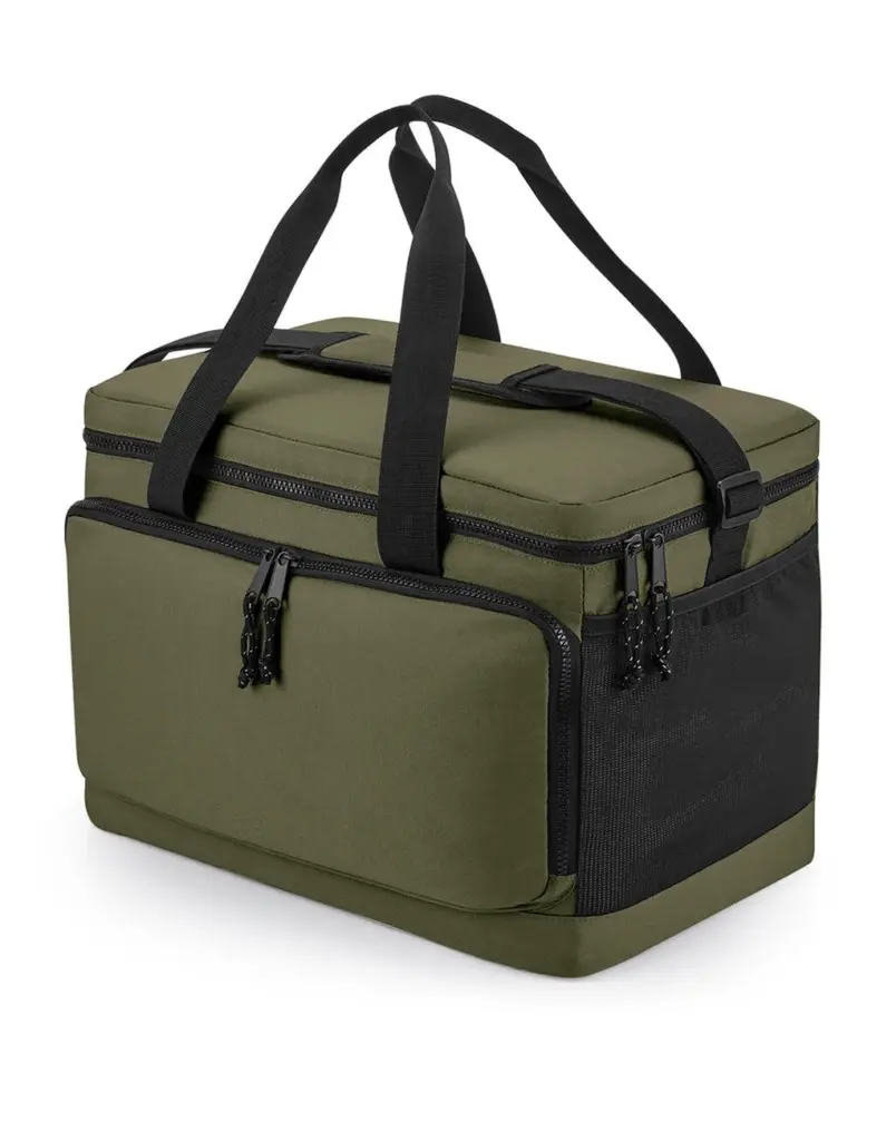 97429 - Recycled Large Cooler Shoulder Bag, military green — productfoto 3
