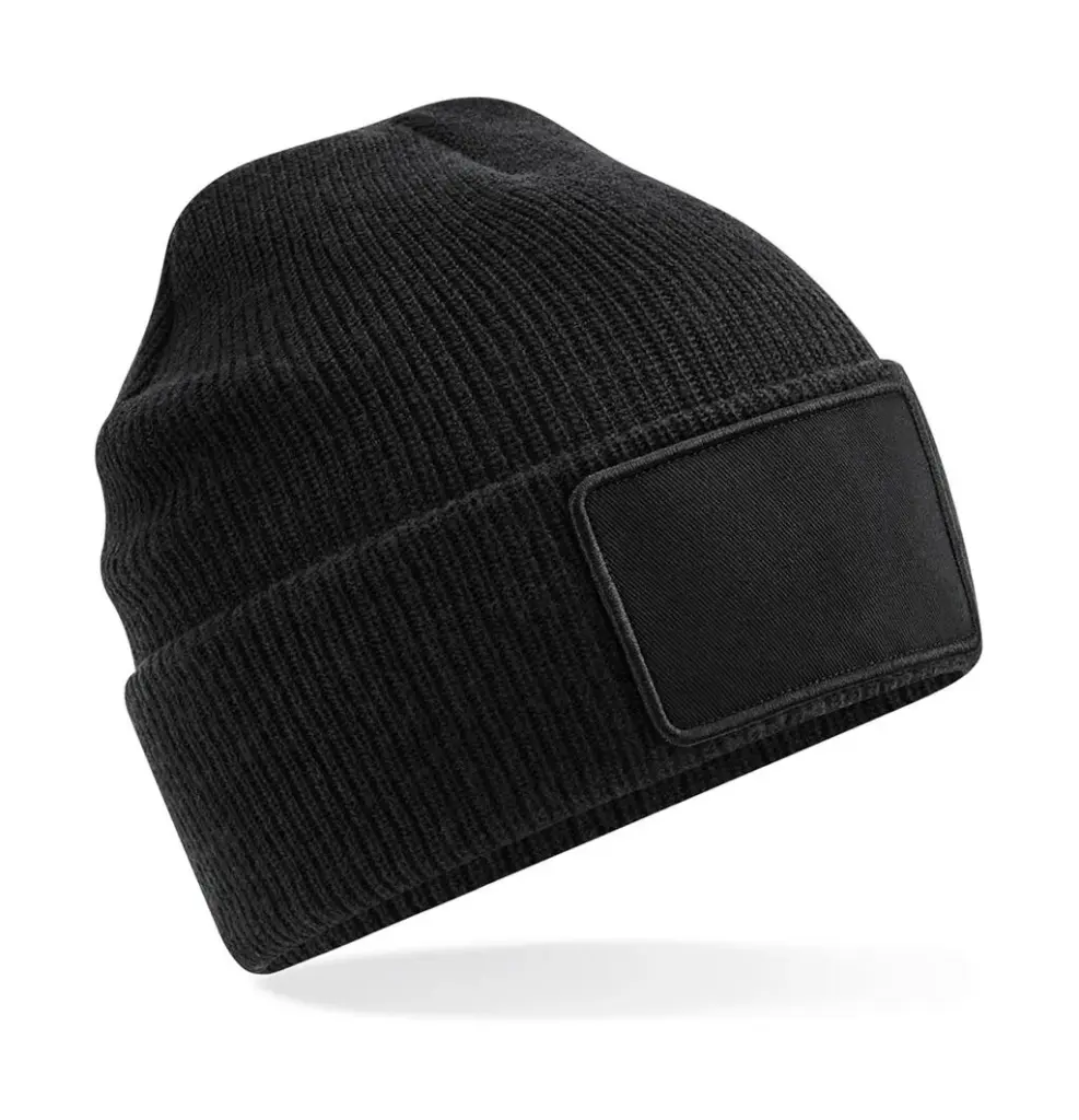 97469 - Removable Patch Thinsulate™ Beanie, black