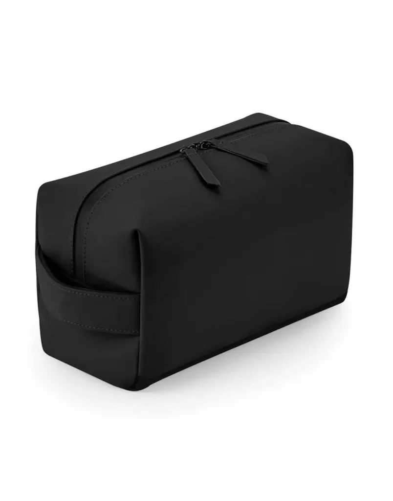 97629 - Matte PU Toiletry/Accessory Case, black