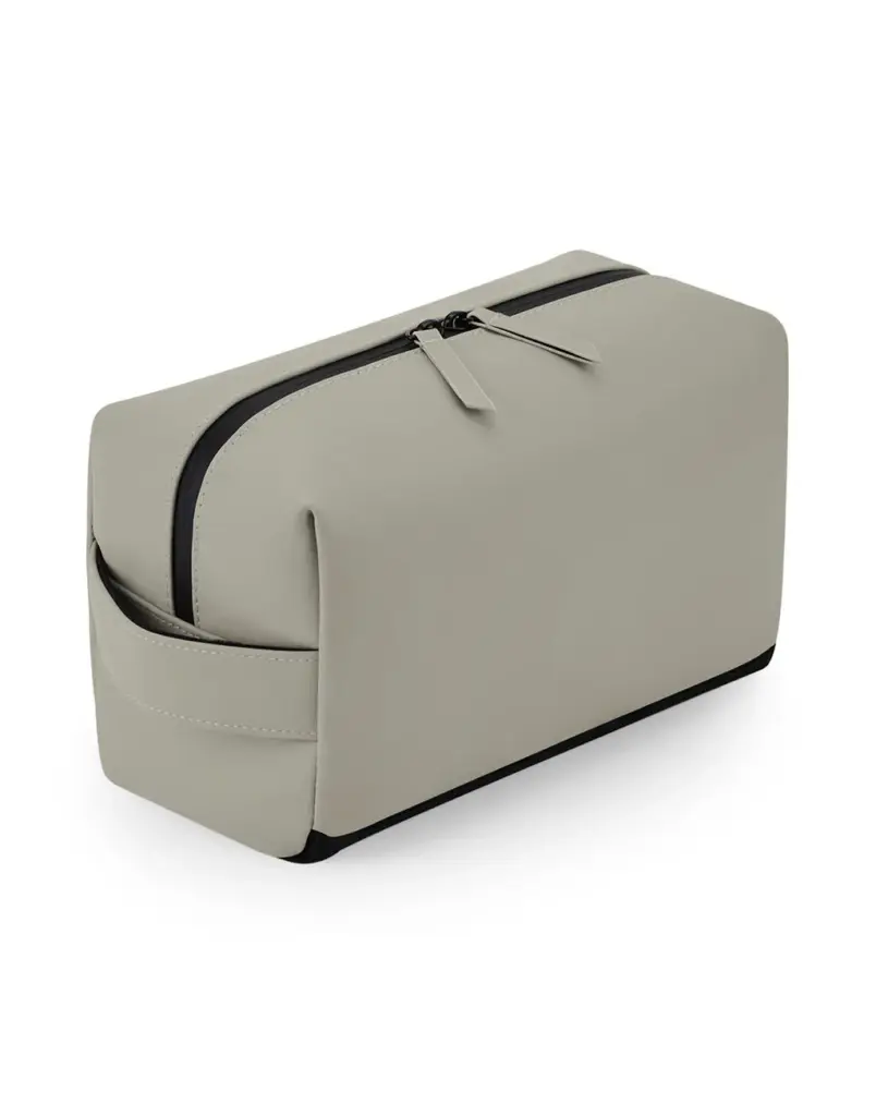 976_29_409_f-2023_01jpg - Hidalgo 97629 - Matte PU Toiletry/Accessory Case, clay — productfoto 2