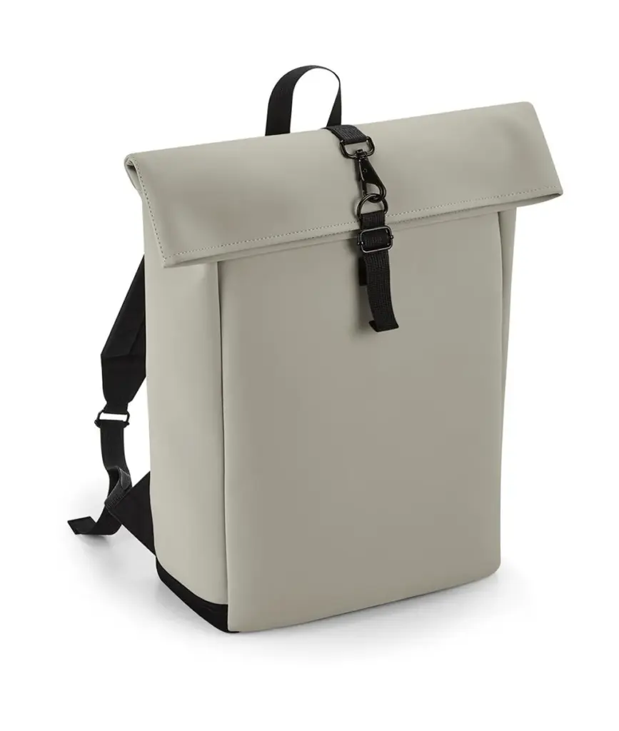 97729 - Matte PU Rolltop Backpack, clay — productfoto 2