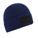 98069 - Fashion Patch Beanie, oxford navy / black — productfoto 4