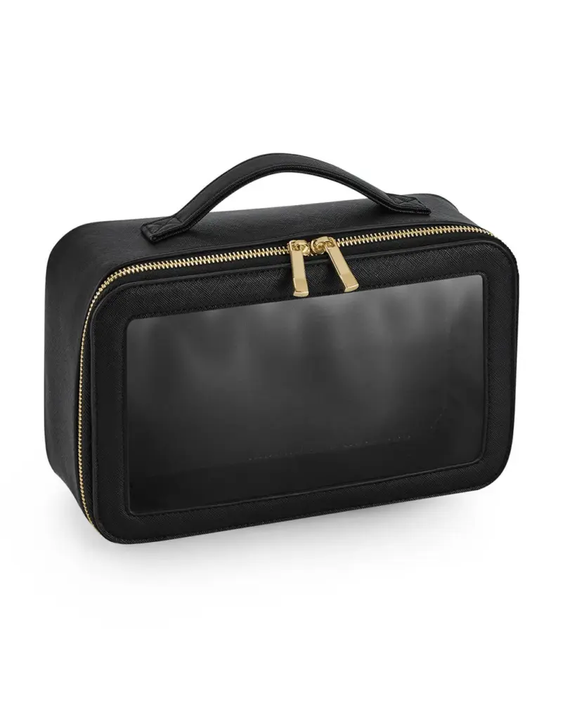 98429 - Boutique Clear Travel Case, black