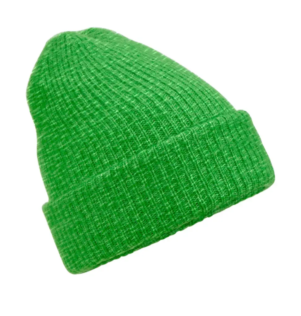 988_69_507_f-2023_01jpg - Hidalgo 98869 - Colour Pop Beanie, bright green — productfoto 4