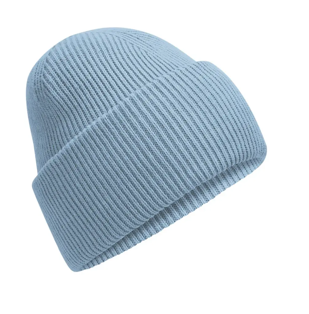 99069 - Classic Engineered Deep Cuffed Beanie, dusty blue — productfoto 12
