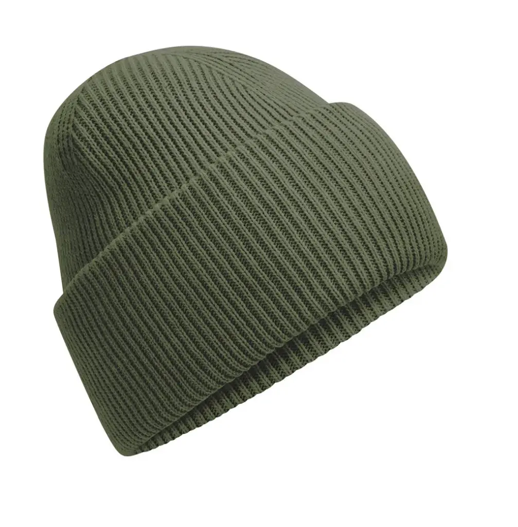 99069 - Classic Engineered Deep Cuffed Beanie, olive green — productfoto 26