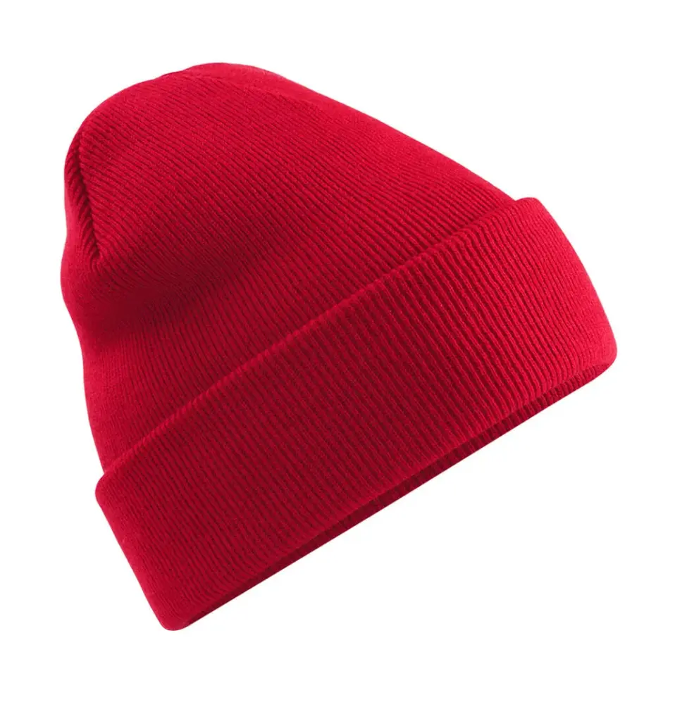 99269 - Polylana® Original Cuffed Beanie, classic red — productfoto 4