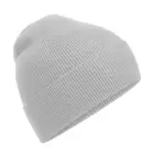 99369 - Organic Cotton Fine Knit Beanie, light grey — productfoto 2