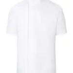 Kochschürze Kurzarm mit Logo-Druck, leicht, Unisex Kochschürze Kurzarm mit Logo-Druck, leicht, Unisex