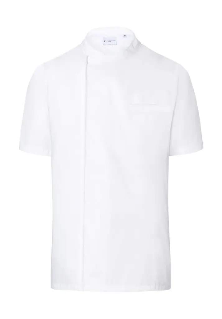 Kochschürze Kurzarm mit Logo-Druck, leicht, Unisex