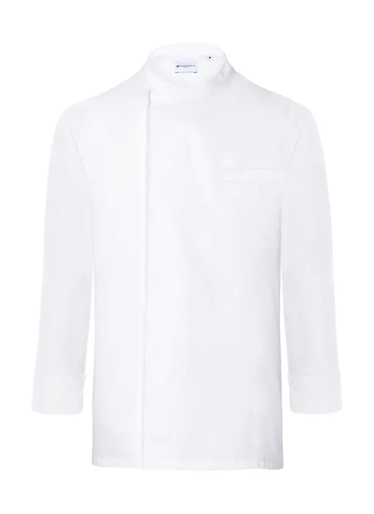 99967 - Chef's Shirt Basic Long Sleeve, white