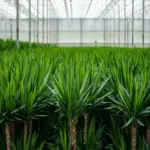 Yucca kamerplant inclusief sierpot