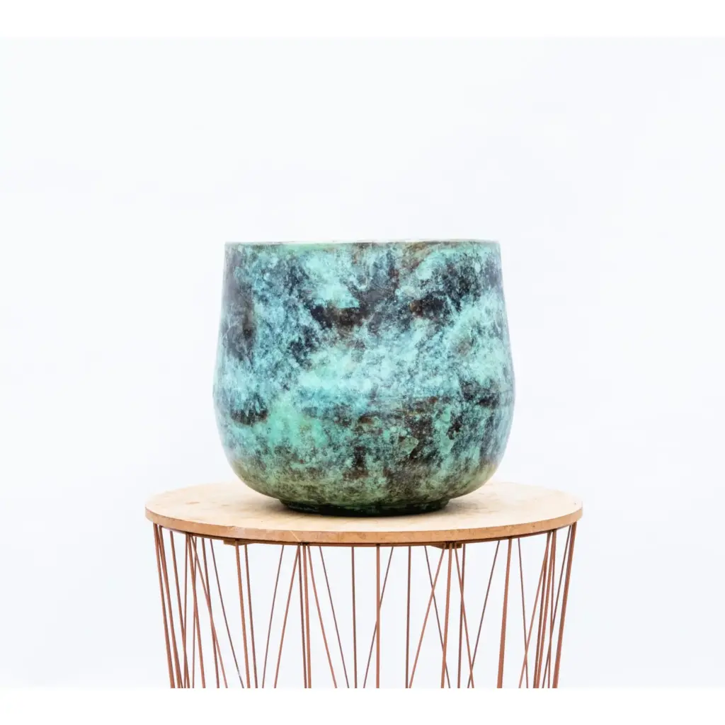 Elisa Mystic Green sierpot – ronde bloempot