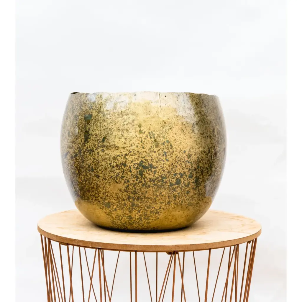 Ellen Brass sierpot – messing look plantenpot