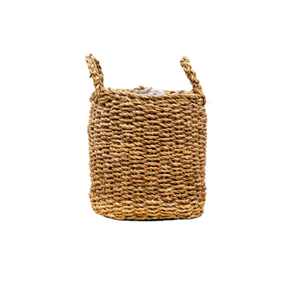 Mand Jack plantenmand van riet