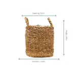 Mand Jack plantenmand van riet