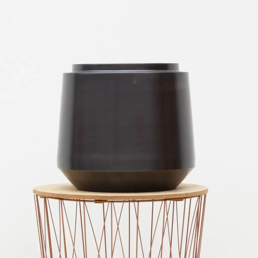 Indigo Vintage Copper sierpot – sierlijke plantenpot