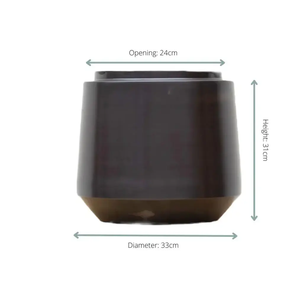 Indigo Vintage Copper sierpot – sierlijke plantenpot