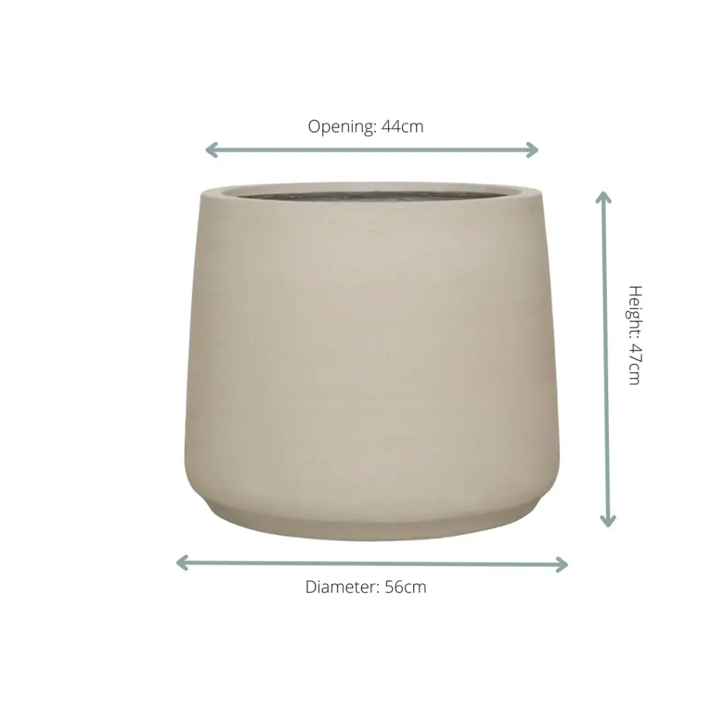 Jumbo Patt sierpot beige washed
