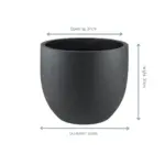 Grigio New Egg sierpot antraciet