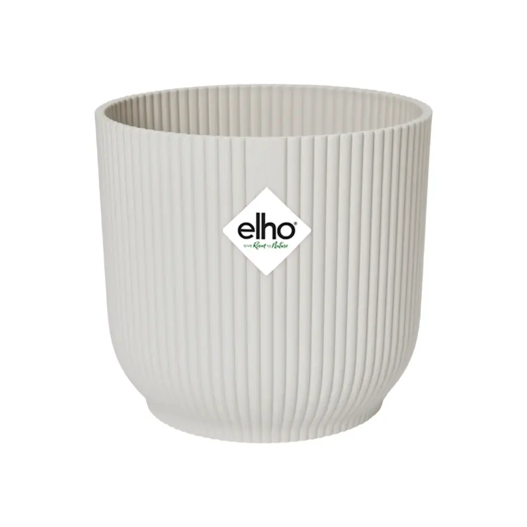 elho Vibes Fold Round wit sierpot met wieltjes - Hidalgo Plants elho Vibes Fold Round wit sierpot met wieltjes
