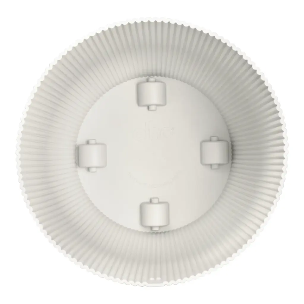 elho Vibes Fold Round wit sierpot met wieltjes - Hidalgo Plants elho Vibes Fold Round wit sierpot met wieltjes