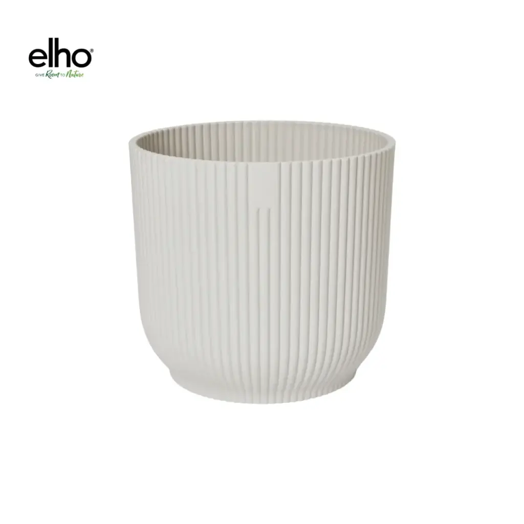 Elho Vibes Fold Round sierpot wit