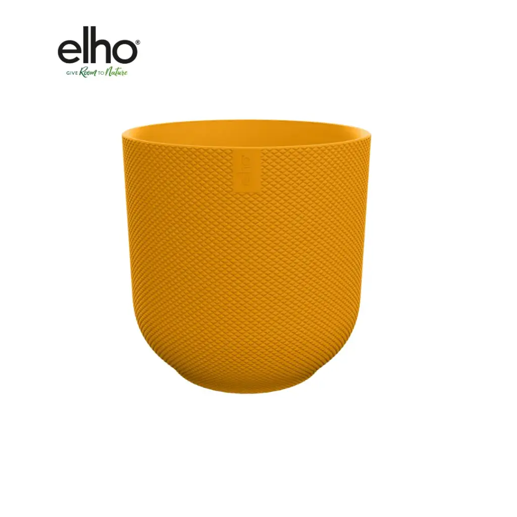 Elho Jazz Round sierpot amber yellow