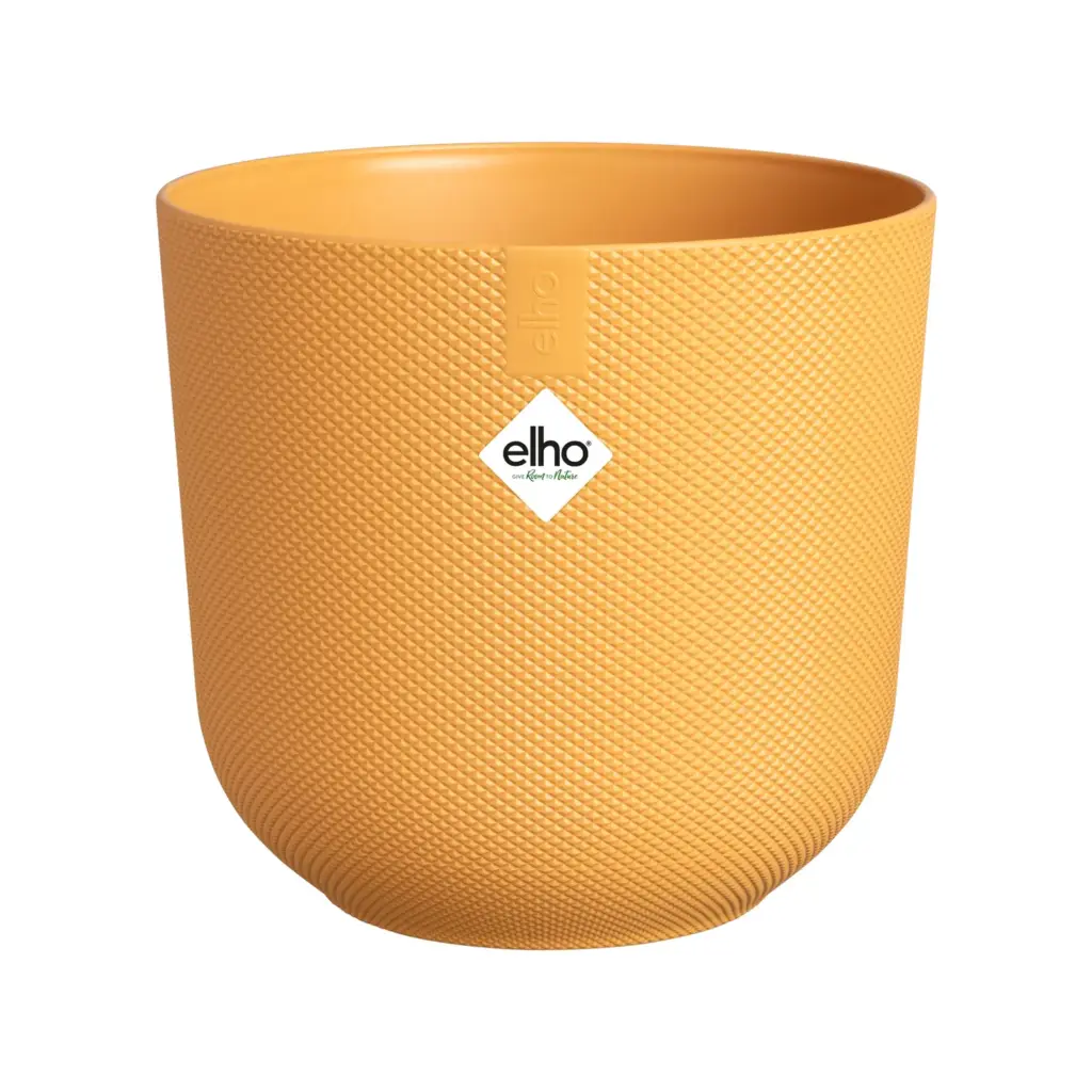 Elho Jazz Round sierpot amber yellow
