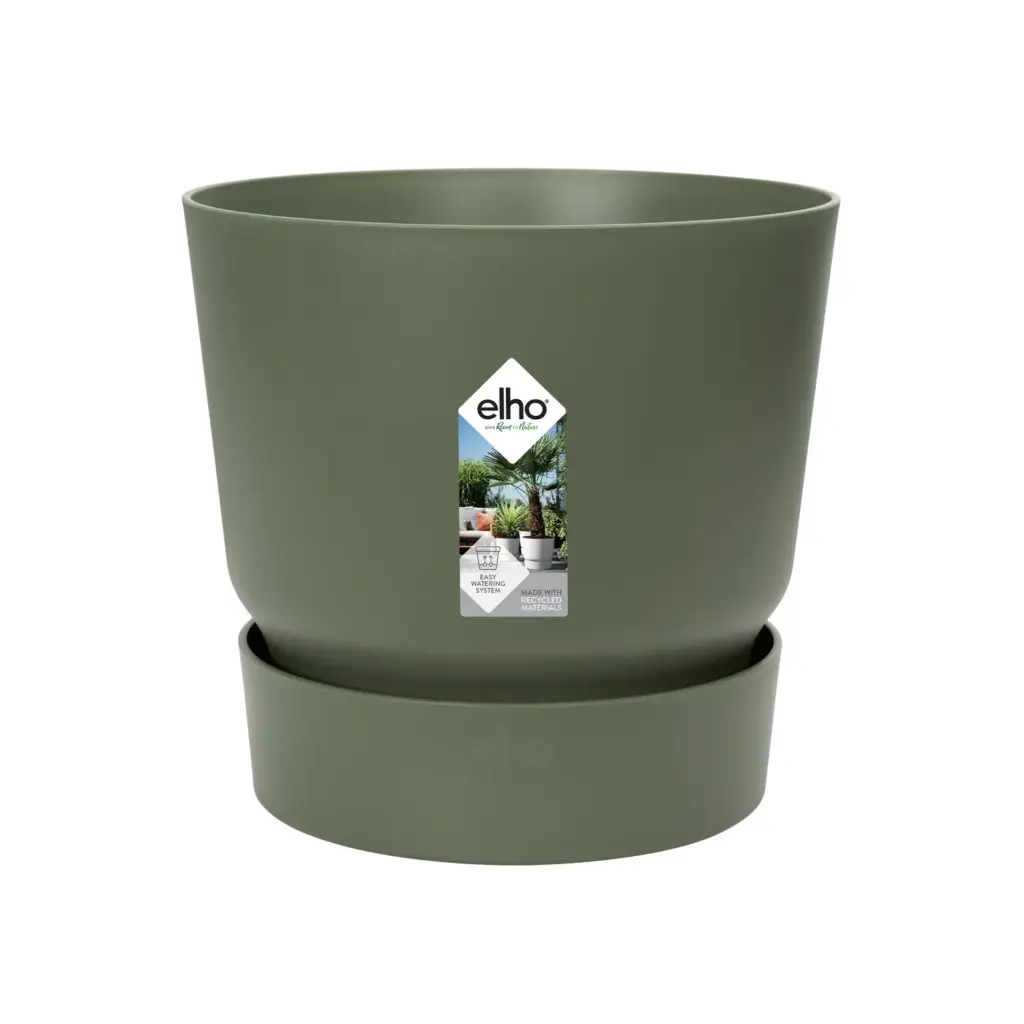 Elho Greenville Round sierpot groen