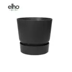Elho Greenville Round sierpot zwart