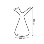 Plunge gieter oker – 1,7 liter plantgieter