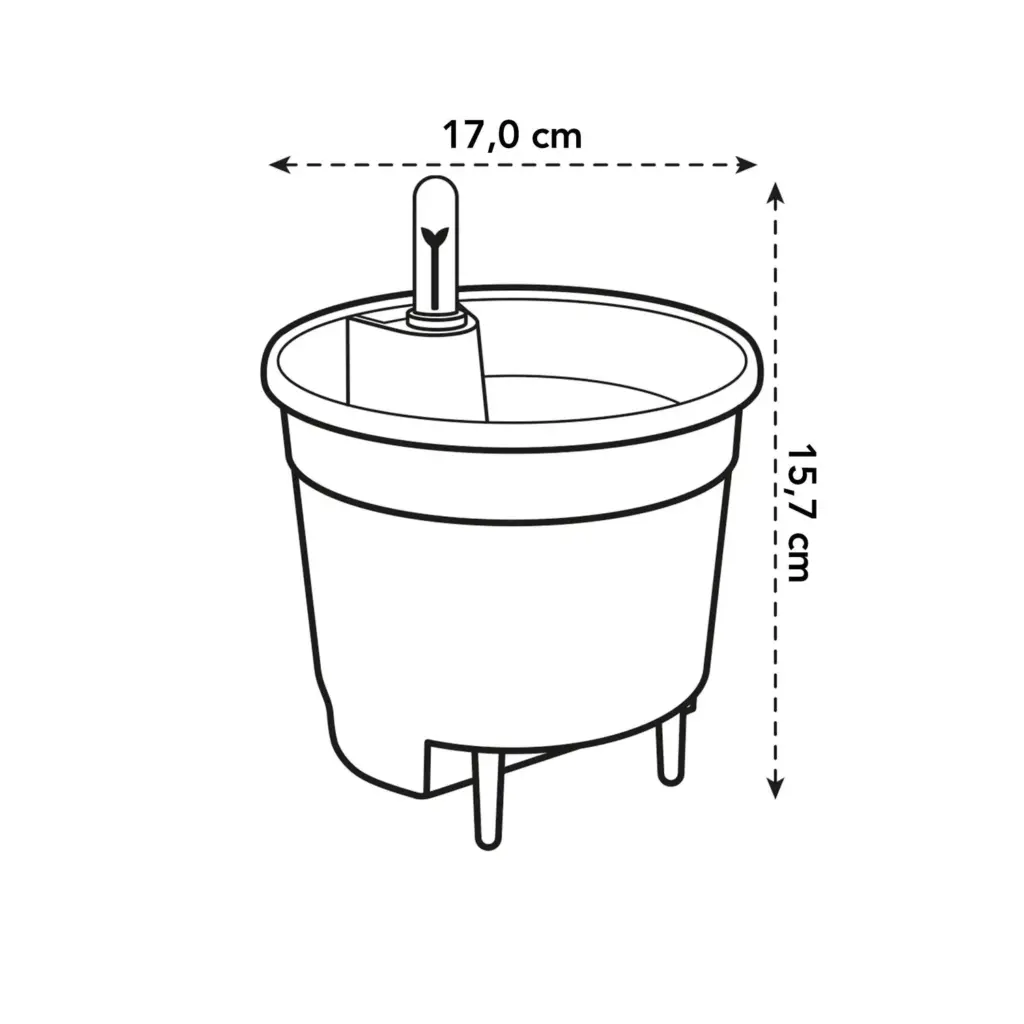 Self Watering Insert zelfbewateringsysteem voor pot