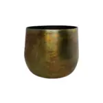 Elisa Vintage Green sierpot – ronde bloempot