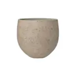 Orb Grey Washed sierpot – ronde design bloempot