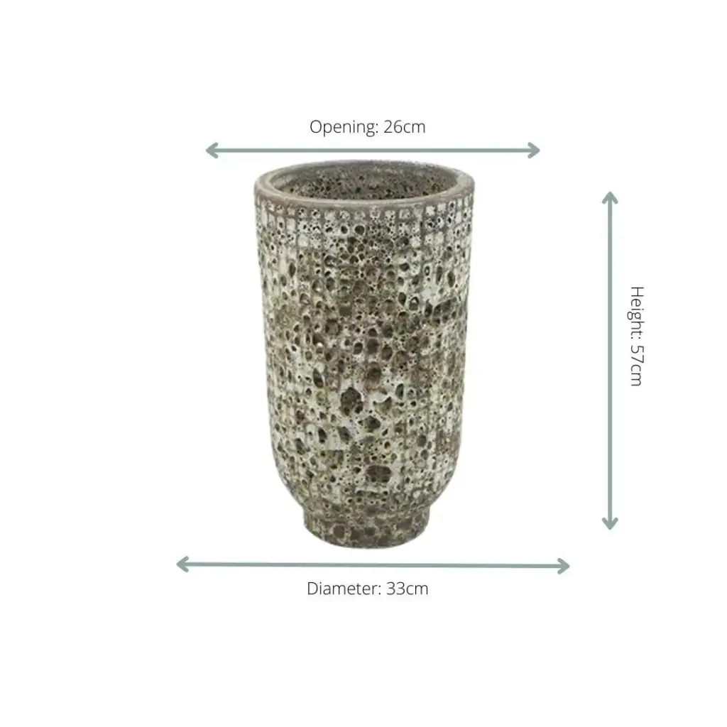 Vaas Maestro Earth – grote decoratieve vloervaas