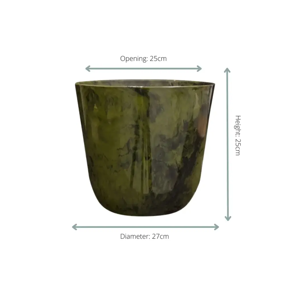 Palermo marble sierpot groen