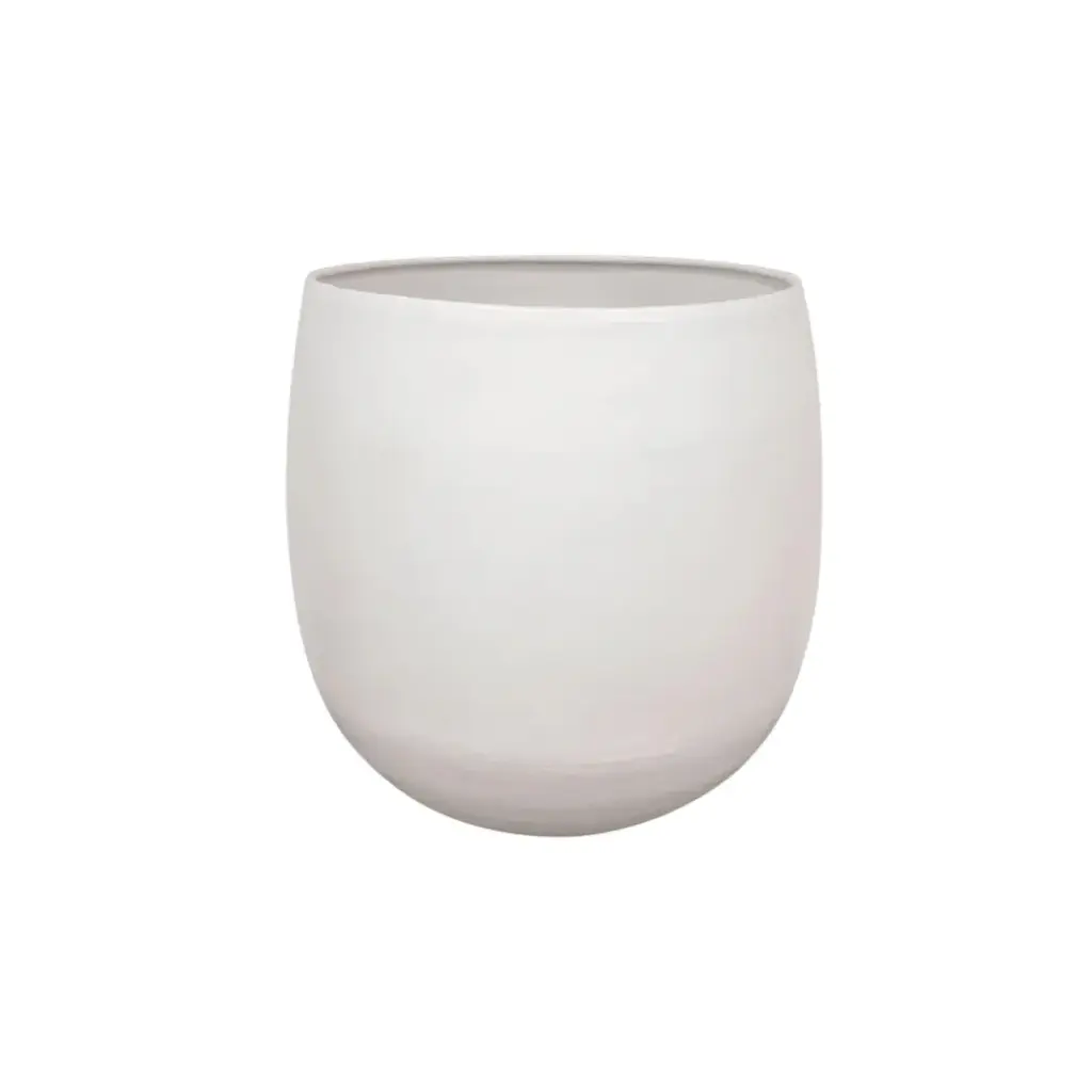 Stijn wit sierpot – moderne bloempot