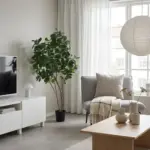 Ficus lyrata kunstboom voor binnen