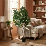 Ficus lyrata kunstboom voor binnen