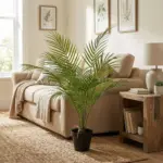 Kentia palm kunstplant voor binnen
