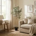 Eucalyptus kunstplant – decoratieve kunstkamerplant