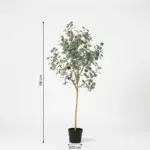 Eucalyptus kunstplant – decoratieve kunstkamerplant