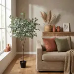 Eucalyptus kunstboom voor binnen