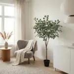 Eucalyptus kunstboom voor binnen