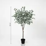 Eucalyptus kunstboom voor binnen