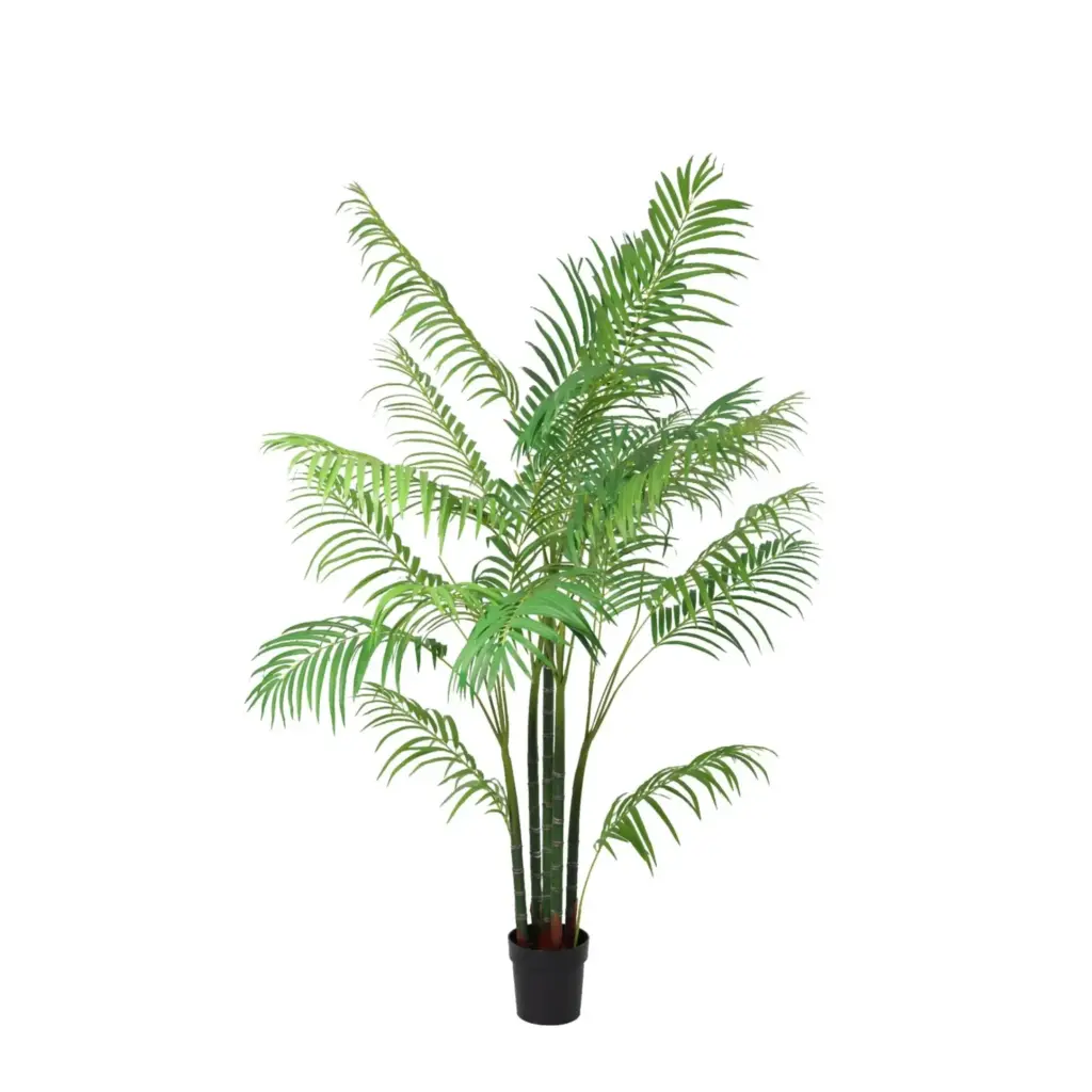 Areca kunstpalm – realistische kunstkamerplant