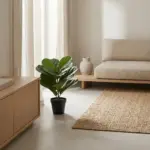 Ficus lyrata kunstplant voor binnen