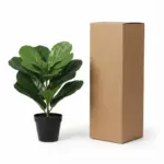 Ficus lyrata kunstplant voor binnen